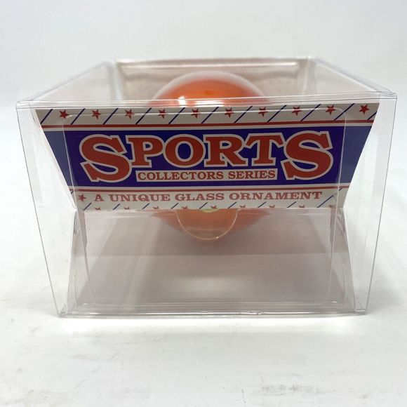 Tennessee Volunteers Glass Christmas Ball Ornament Sports Collector Series VTG - Picture 4 of 6